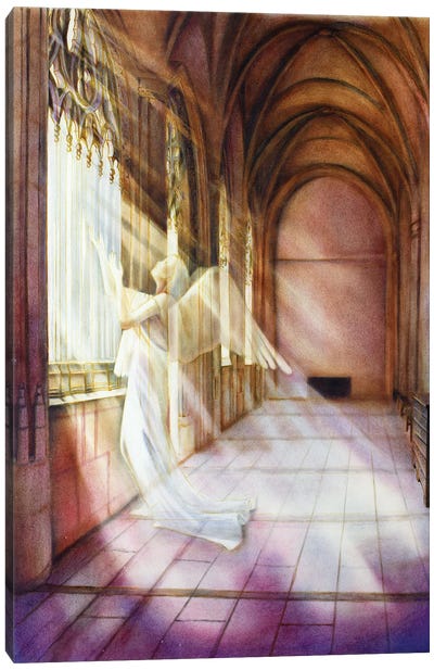 Angel Canvas Art Print