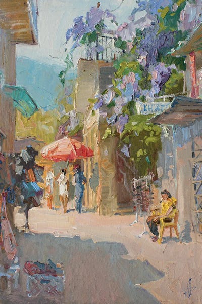 Country: April Flowered Wisteria by CountessArt