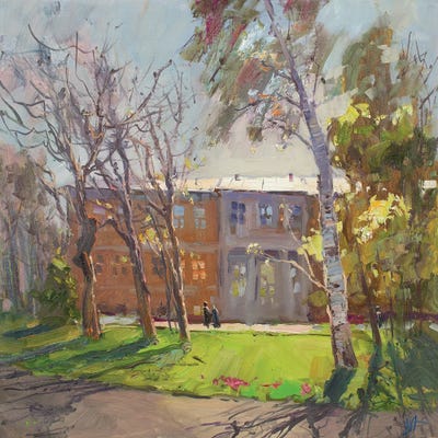 Spring In Saint-Petersburg by CountessArt art print