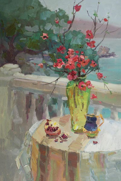 Janan Quince by CountessArt canvas print