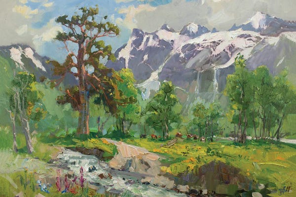 Glaciers & Icebergs: Arkhyz. Sofia Glacier by CountessArt