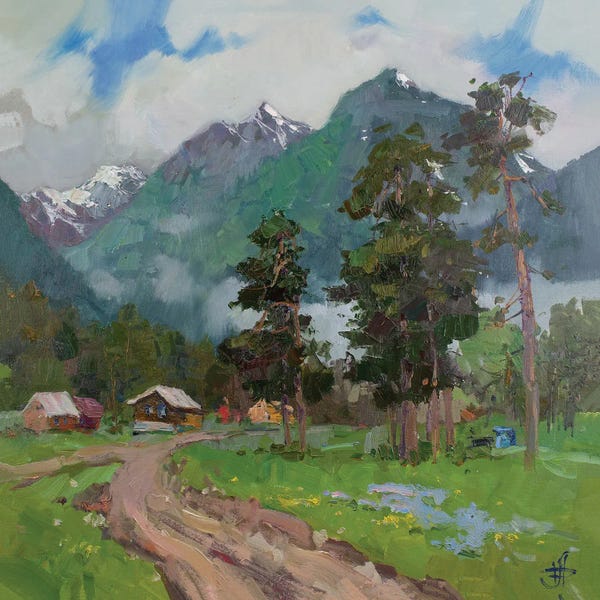 CountessArt: Morning Fog. Arkhyz. Russia by CountessArt