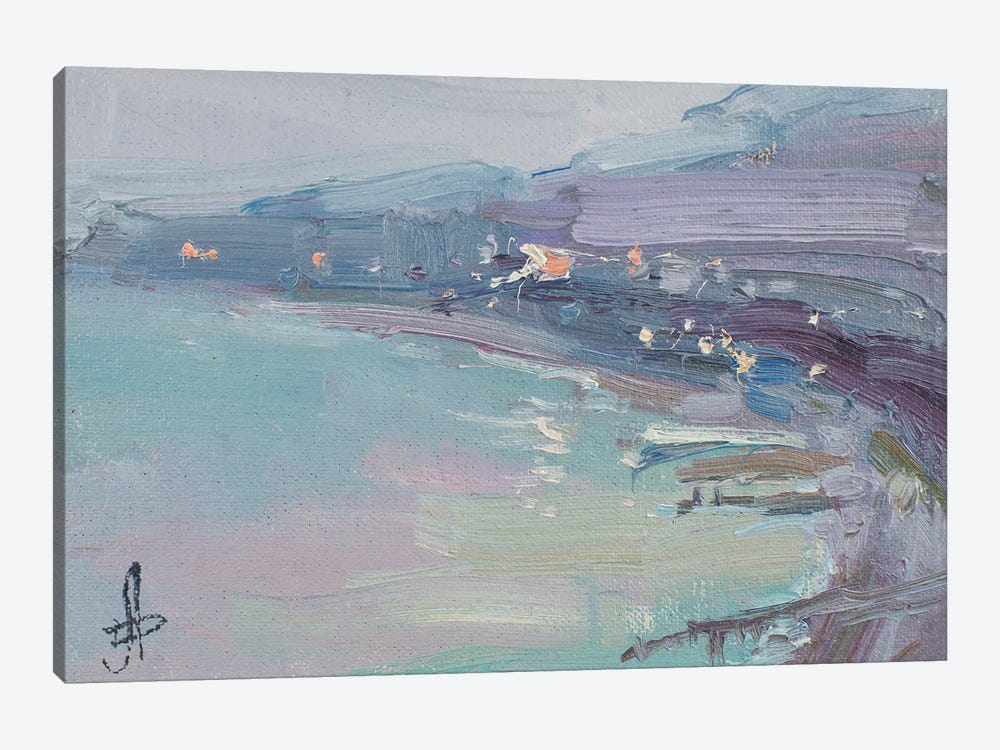 Seaside by CountessArt 1-piece Canvas Art Print