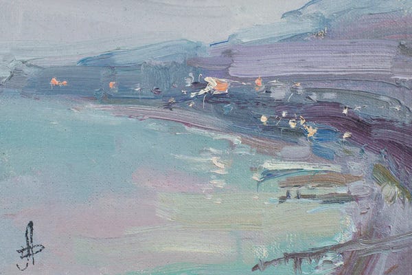 Pastel Impressionism: Seaside by CountessArt