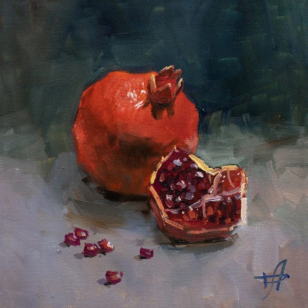 Pomegranates: Pomegranate by CountessArt
