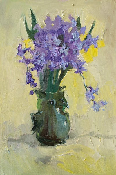 Hyacinths: Hyacinths Still-Life by CountessArt