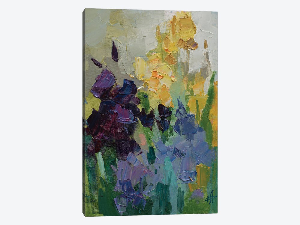 Irises by CountessArt 1-piece Canvas Artwork