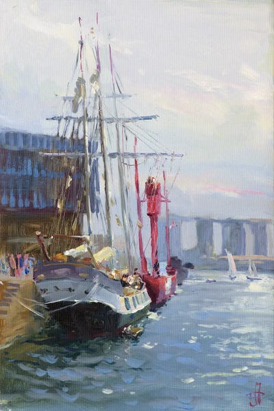 Le Havre Grand Regatta France by CountessArt multi panel art