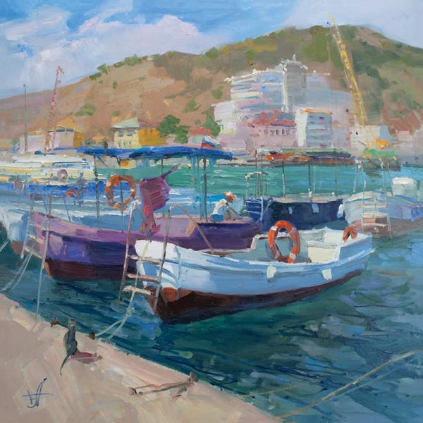 Harbors: Boats by CountessArt