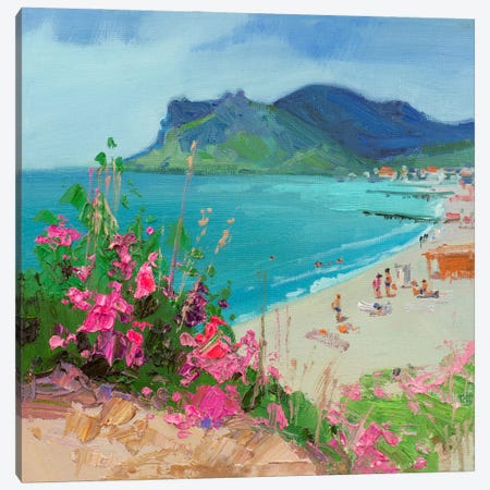 Koktebel Bay Canvas Print #HDV404} by CountessArt Canvas Art