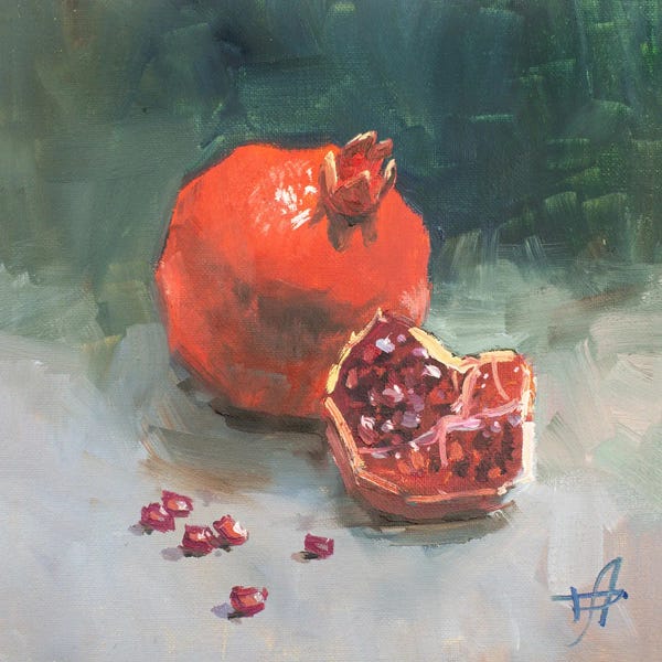 Pomegranates: Pomegranate by CountessArt