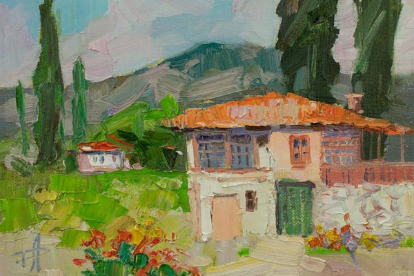 CountessArt: House In The Mountain by CountessArt