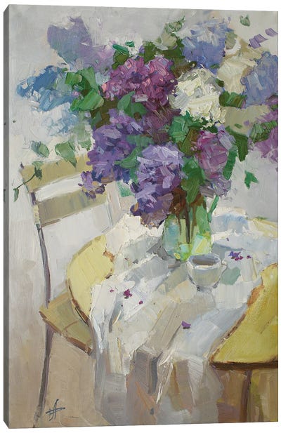 Lilac Canvas Art Print - CountessArt