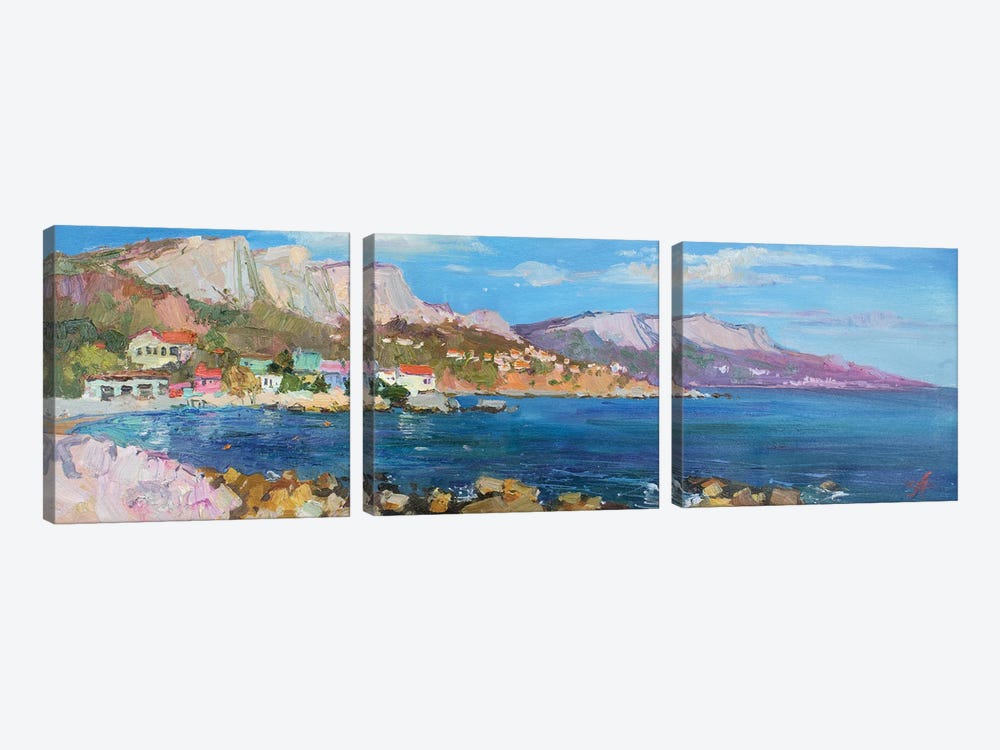 Foros Suthern Crimea by CountessArt 3-piece Canvas Art Print