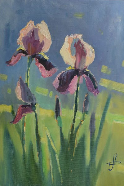 Irises: Fleur De Luces by CountessArt