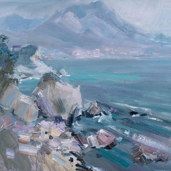 Pastel Impressionism: Pasmurny Den V Batilemane by CountessArt