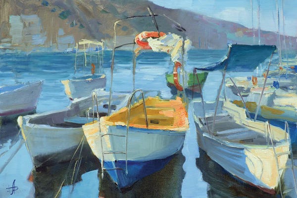 Ukraine: Pleasue Boats Balaklava by CountessArt