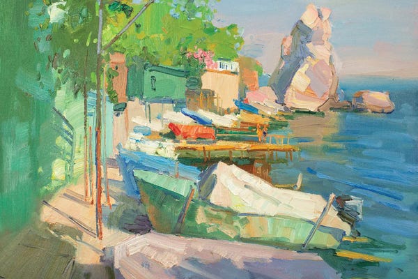 Harbors: Pleasure Boat Station by CountessArt