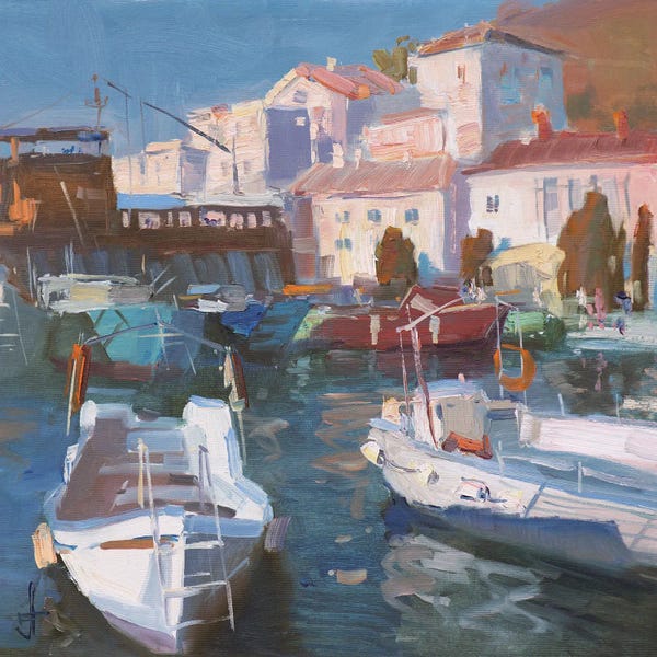 Cottagecore Goes Coastal: Pleasure Boats by CountessArt