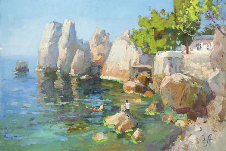 Chekhov Bay by CountessArt wall art
