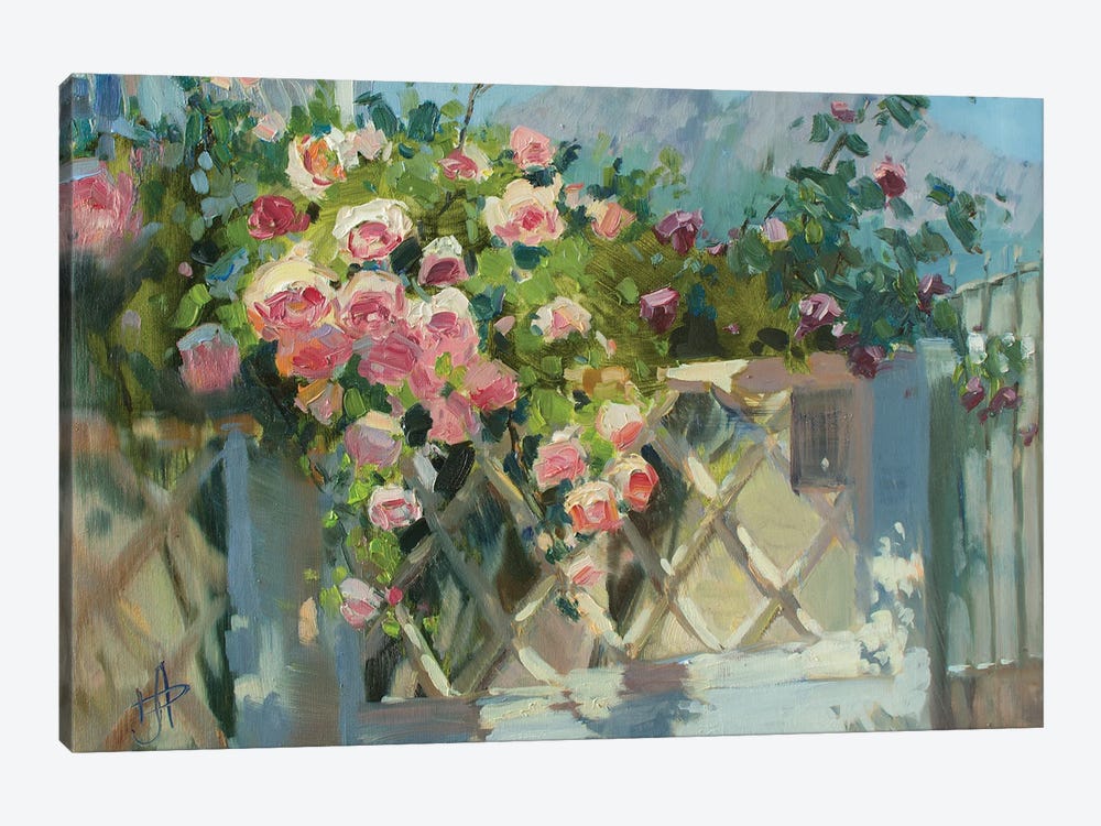 Roses y Karadag by CountessArt 1-piece Canvas Artwork