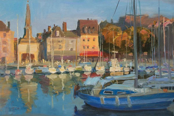 Yachts: Yachts Honfleur France by CountessArt