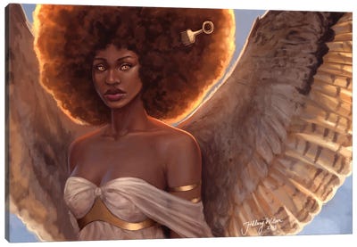 Halo Canvas Art Print - Angel Art