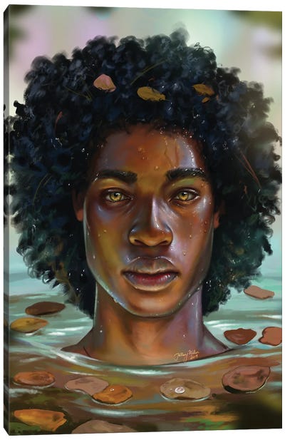 Tiger Canvas Art Print - Afrofuturism