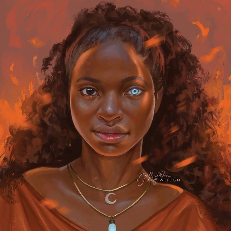 Calling The Flames by Hillary D Wilson wall art