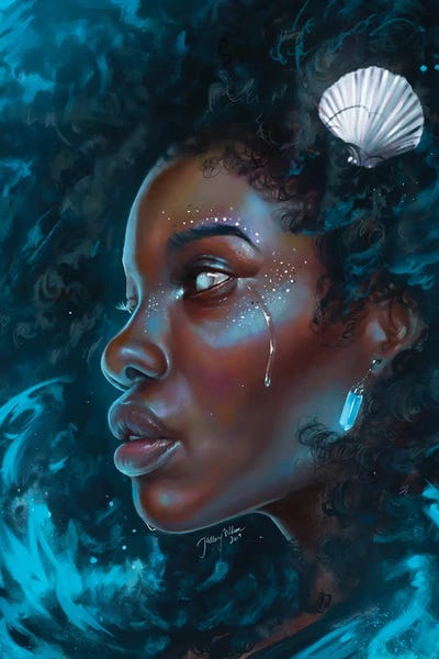 Afrofuturism: Sea Storm by Hillary D Wilson