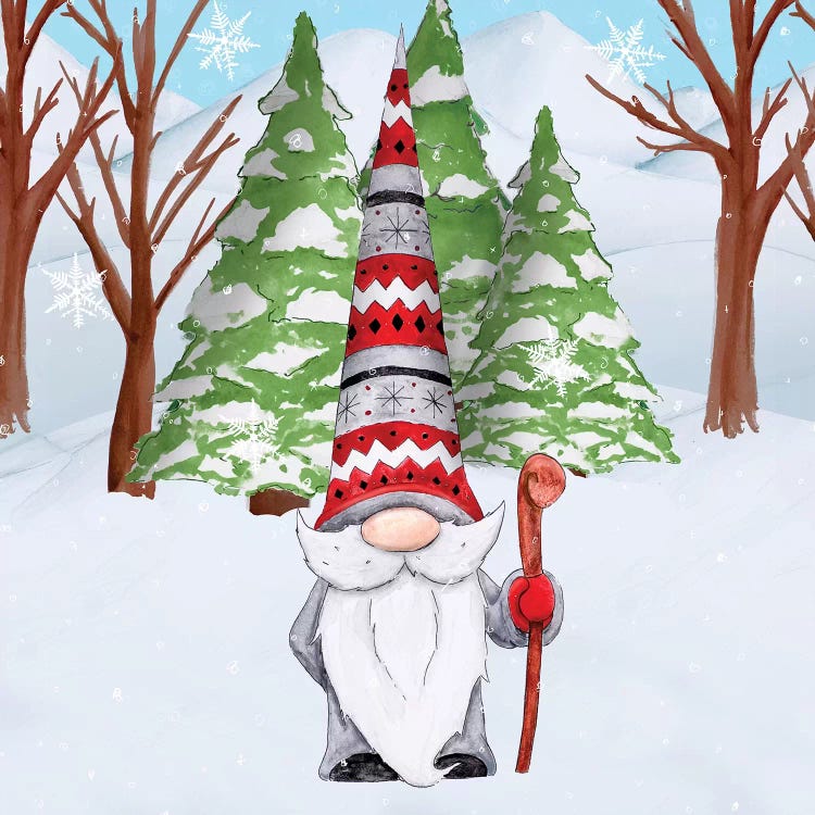 Fun Hat Gnoming Around I by Hugo Edwins wall art