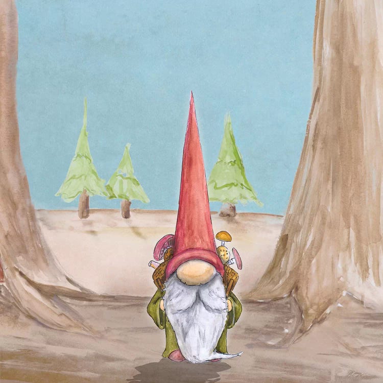 Gnoming Around I by Hugo Edwins wall art