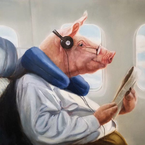 Lucia Heffernan: When Pigs Fly II by Lucia Heffernan