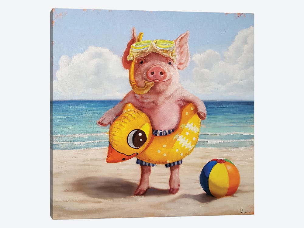Baked Ham by Lucia Heffernan 1-piece Canvas Wall Art