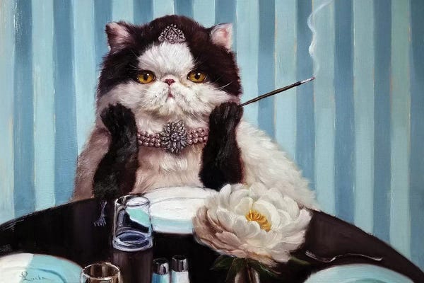 Kids TV & Movies Art: Breakfast at Tiffany’s by Lucia Heffernan