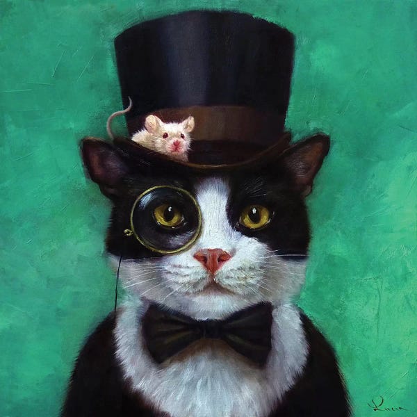 Pet Obsessed: Tuxedo Cat by Lucia Heffernan