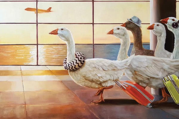 Bathroom Humor: First Class Migration by Lucia Heffernan