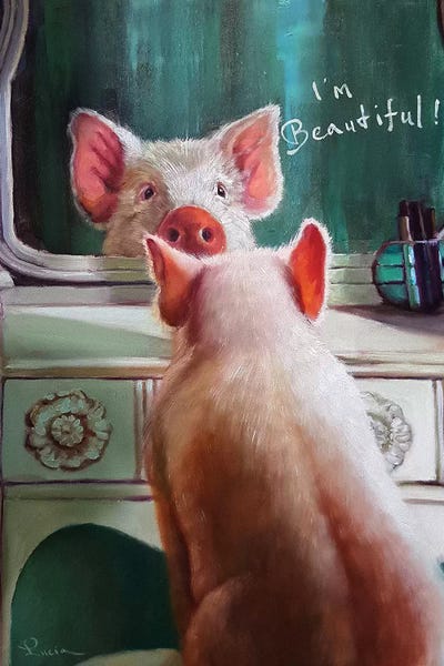 Pigs: Affirmation by Lucia Heffernan