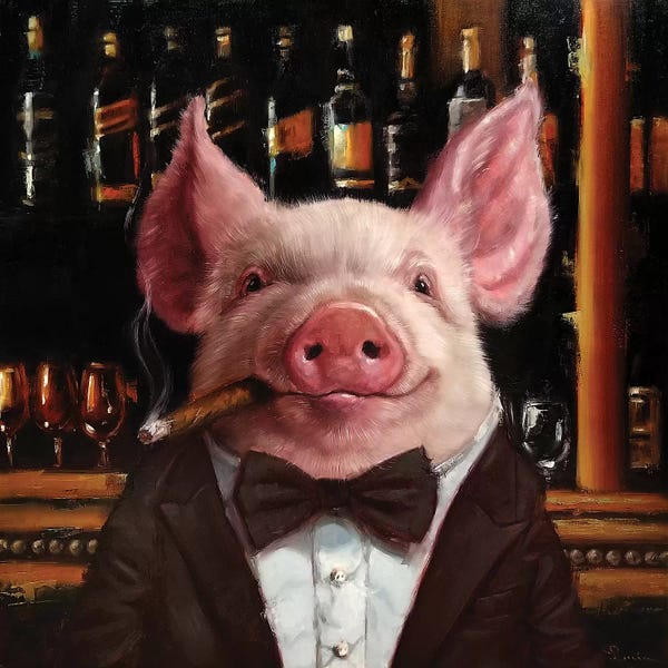 Smoking: High Roller by Lucia Heffernan