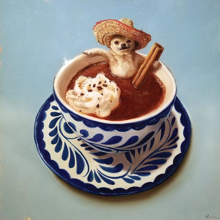 Mexican Hot Chocolate by Lucia Heffernan wall art