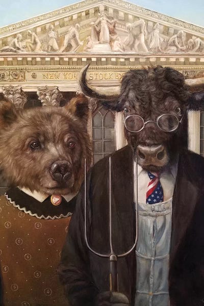 Bulls: Wallstreet Gothic 2 by Lucia Heffernan