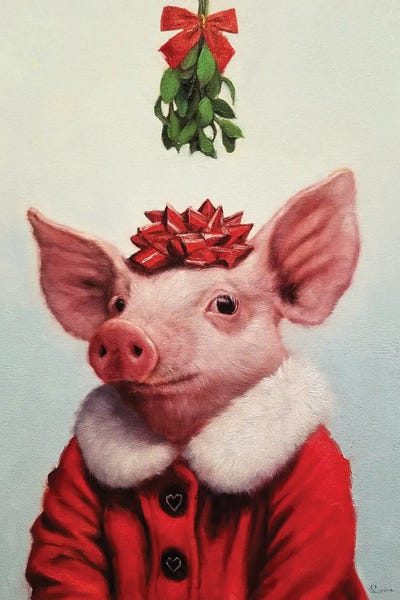 Christmas Animals: Anticipation by Lucia Heffernan