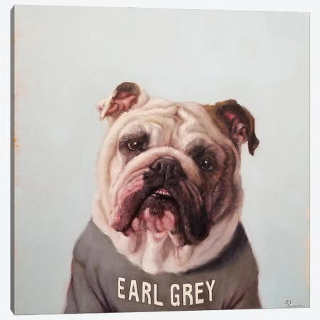Earl Gray Canvas Print #HEF193} by Lucia Heffernan Canvas Art