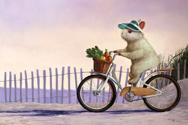 Bicycles: Beach Bunny by Lucia Heffernan