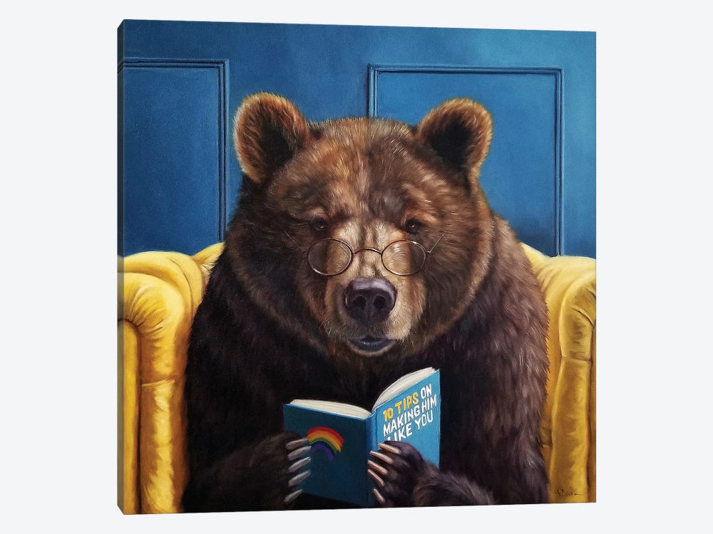Bear Trap by Lucia Heffernan 1-piece Canvas Print