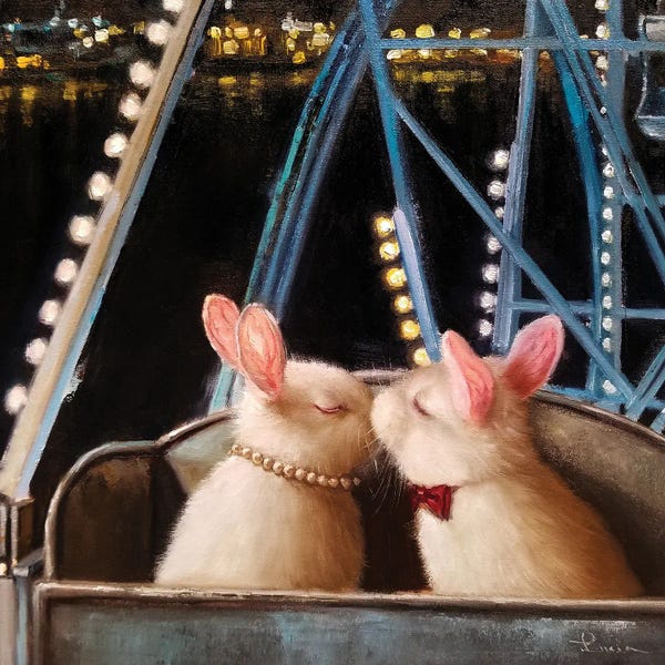 Ferris Wheels: First Kiss by Lucia Heffernan