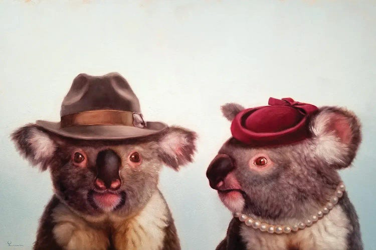 Mates by Lucia Heffernan wall art