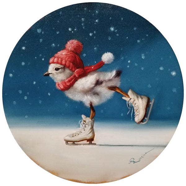 Christmas Animals: Chickie Yamaguchi by Lucia Heffernan