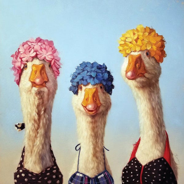 Bathroom Humor: Golden Age by Lucia Heffernan