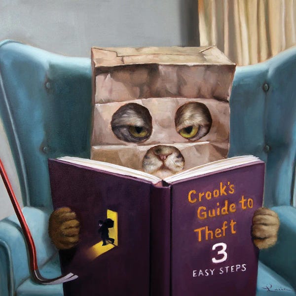 Lucia Heffernan: Cat Burglar by Lucia Heffernan